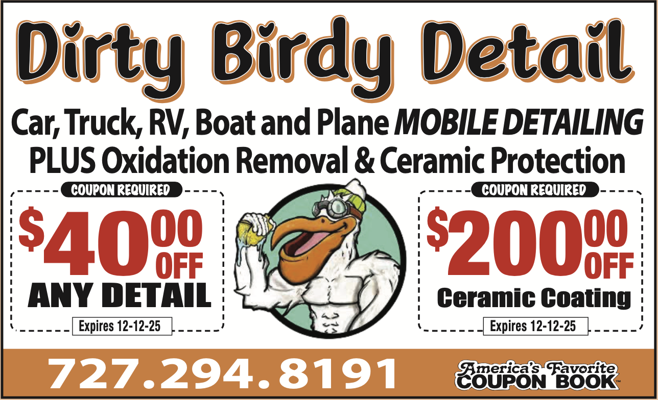 Past ad for Dirty Birdy Detail