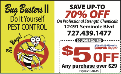 Past ad for Bug Busters II Do It Yourself Pest Control