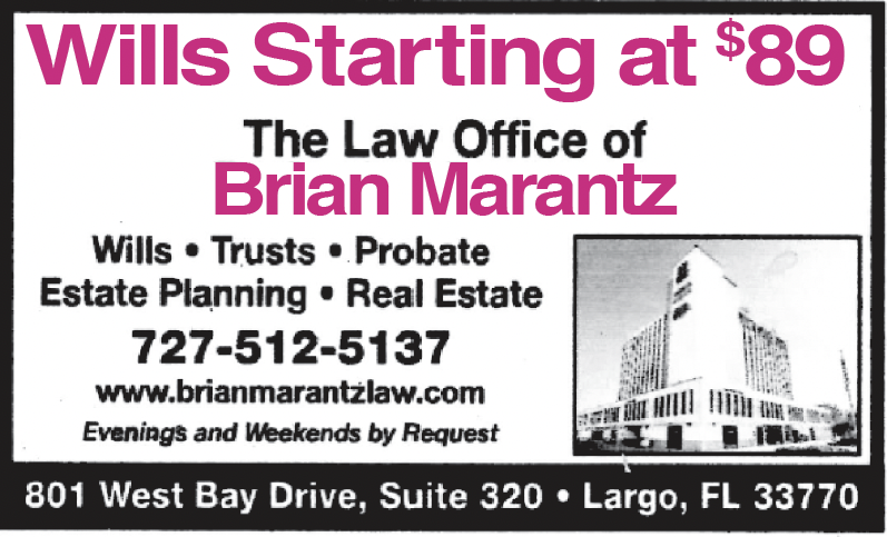 America's Favorite Coupon Book ad for The Law Office of Brian Marantz