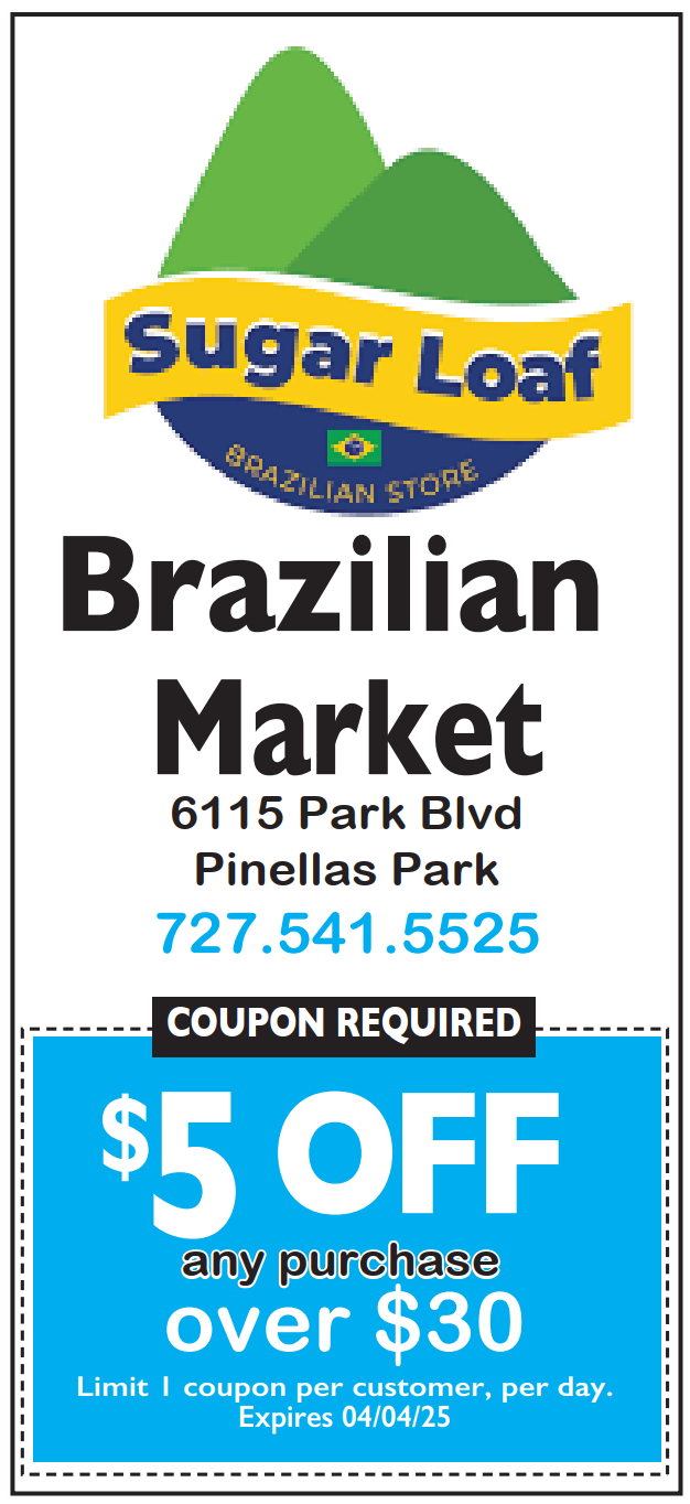 Past ad for Sugar Loaf Brazilian Market